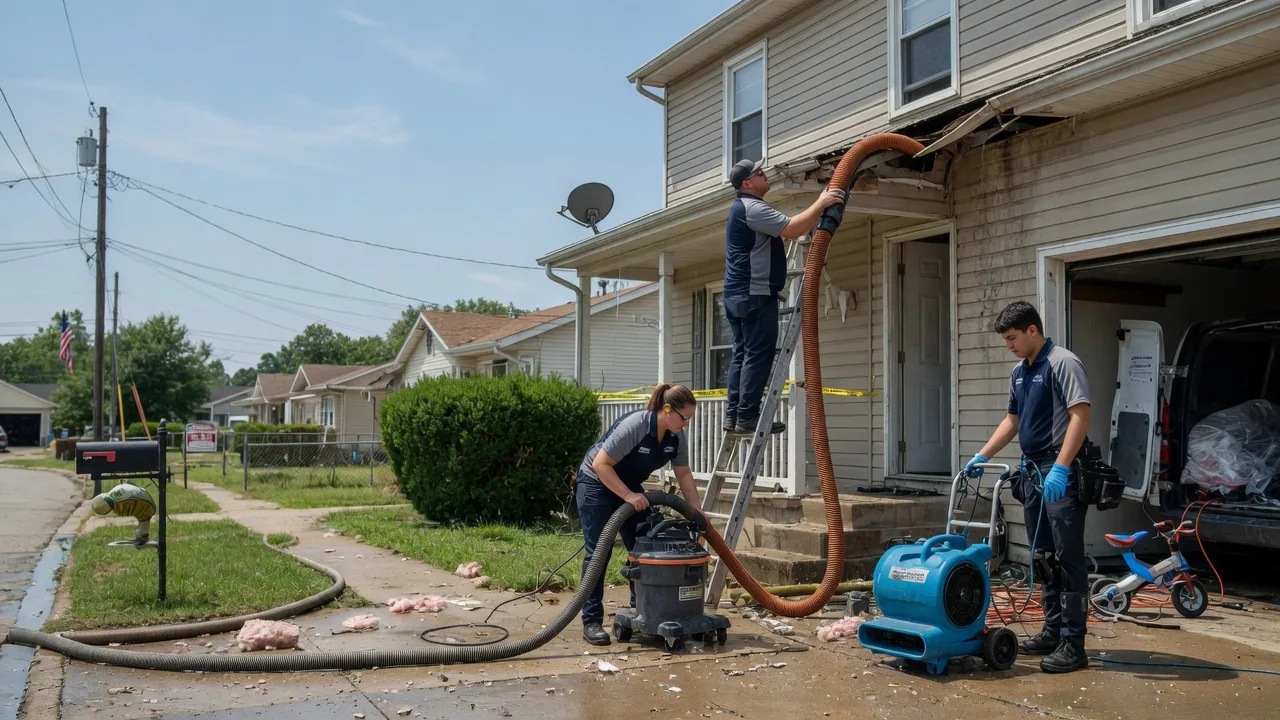 Water Damage Restoration in Castor, LA near me